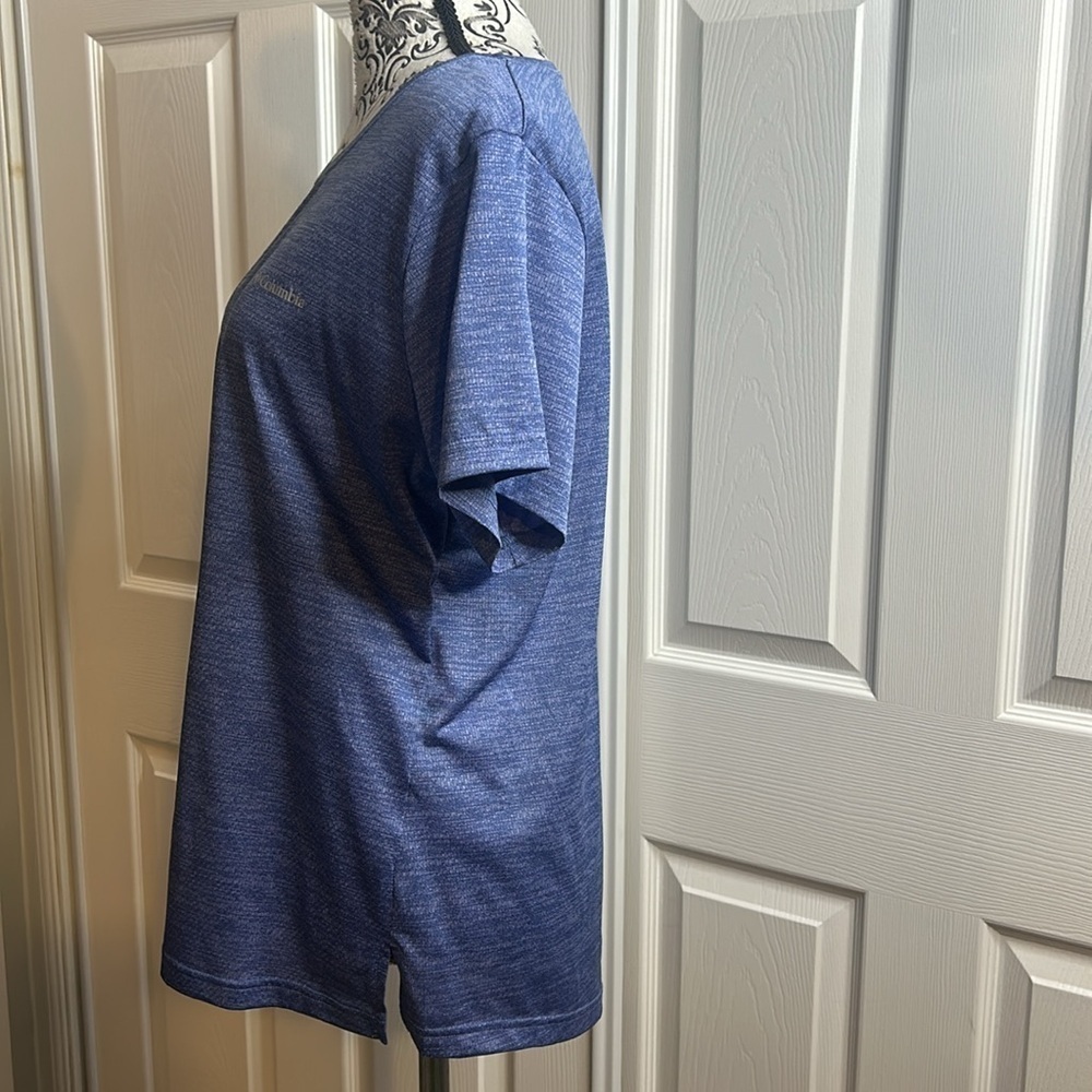 Columbia Light Blue Athletic Shirt XL - Picture 2 of 5